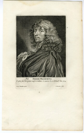 Antique Print-PORTRAIT-PIERRE FRANCHOYS-Waumans-1694