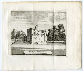 Antique Print-BERKENRODE CASTLE-Schijnvoet-1774