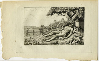 Antique Print-FABLES OF AESOP-BELLY-MEMBERS-Barlow-1802