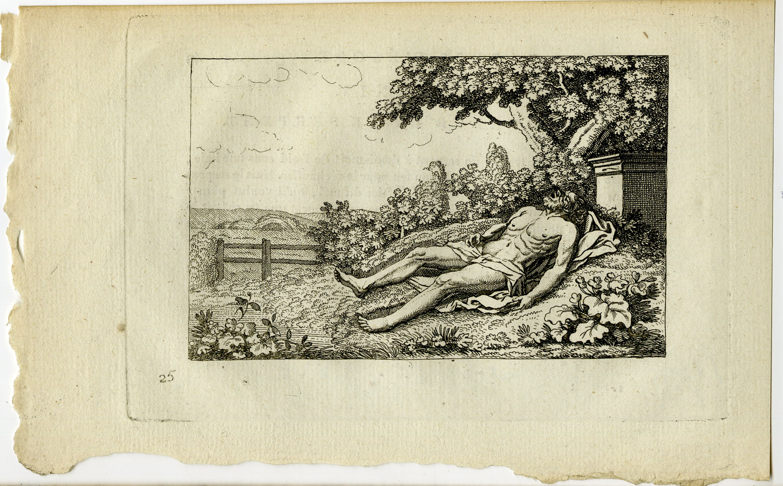 , Antique Print-FABLES OF AESOP-BELLY-MEMBERS-Barlow-1802, Pictura Antique Prints