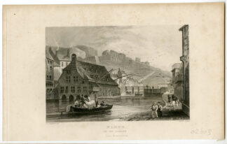 Antique Print-SAMBRE-NAMUR-BELGIUM-Shepherd-Brice-1838