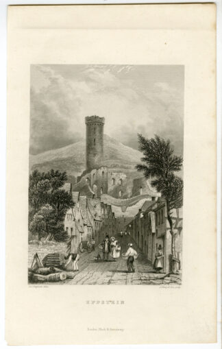 Antique Print-EPPSTEIN-GERMANY-Shepherd-Shury-1838