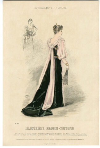 Antique Print-FASHION-COSTUMES-PL. 930-GERMANY-Anonymous-1892