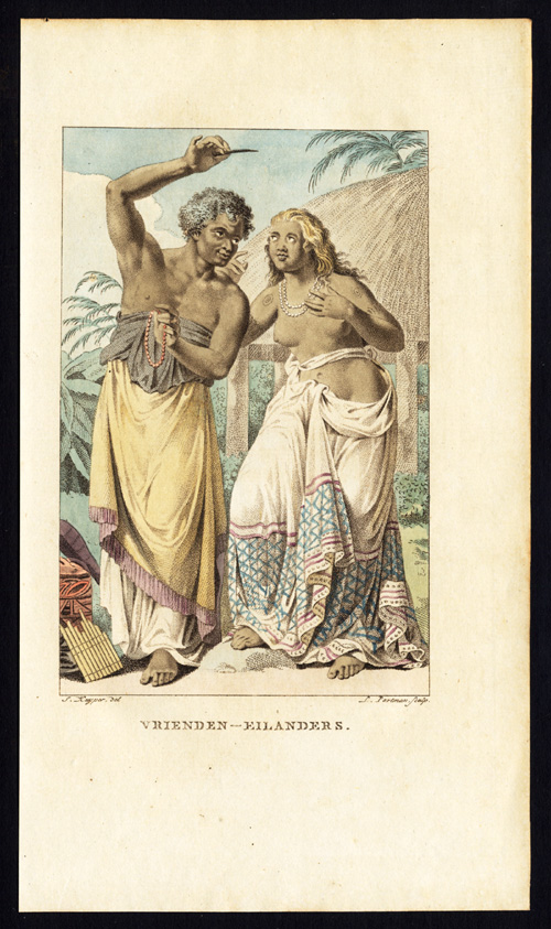 , Antique Print-FRIENDLY ISLANDS-TONGA-POLYNESIA-Stuart-Portman-Kuyper-1802, Pictura Antique Prints