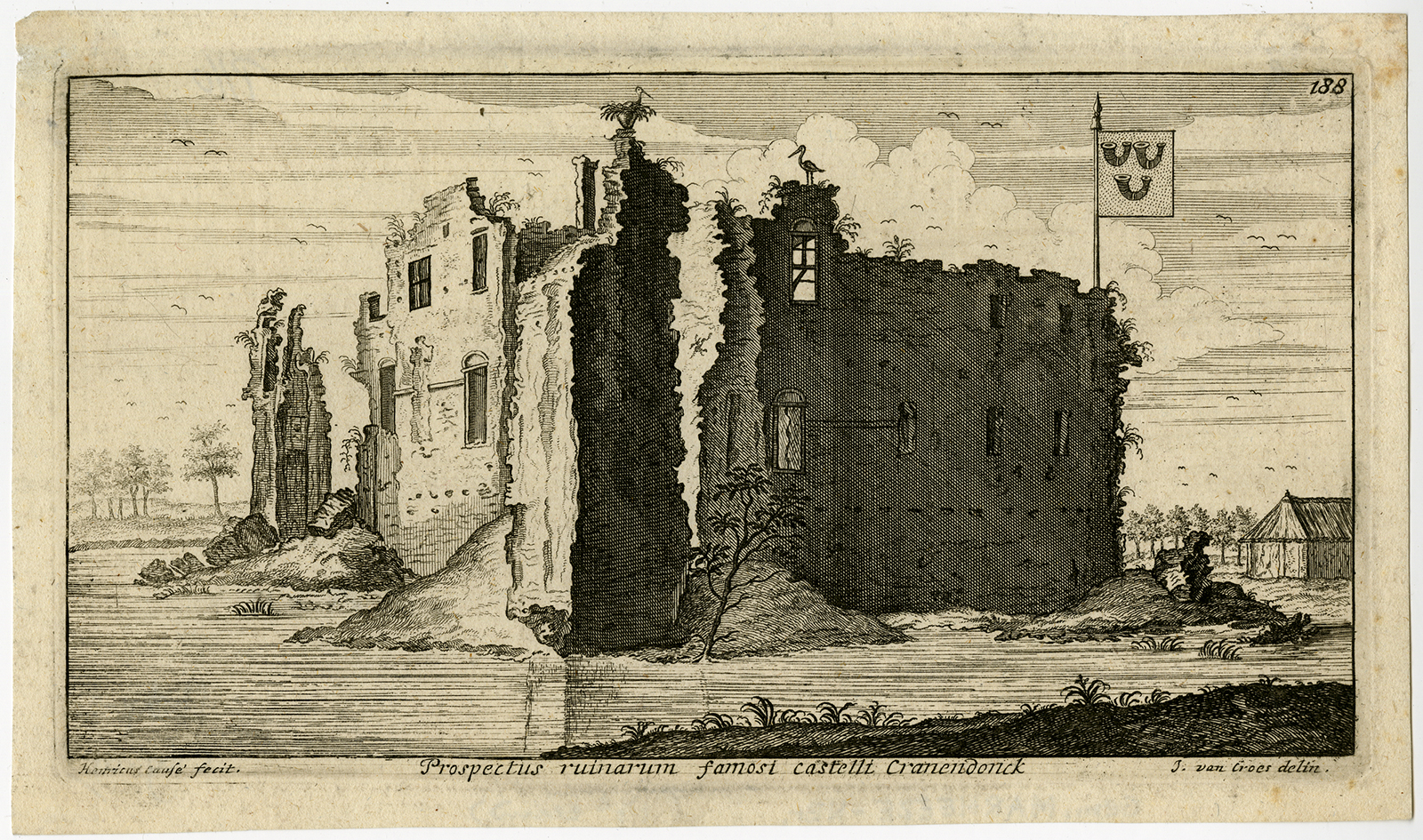Lb3691 2 416x246 Antique Print-CASTLE OF CRANENDONCK-SOERENDONK-NETHERLANDS-Le Roy-Cantillon-1696