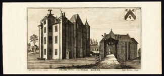 Antique Print-CASTLE OF DEURNE-NETHERLANDS-Le Roy-Cantillon-1696