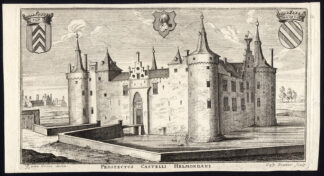 Antique Print-CASTLE OF HELMOND-NETHERLANDS-Le Roy-Cantillon-1696