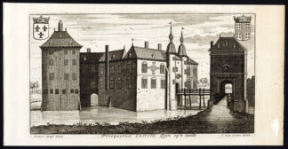 Antique Print-CASTLE OF LOON OP ZAND-NETHERLANDS-Le Roy-Cantillon-1696