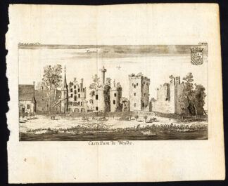 Antique Print-CASTLE-WOUDE-NETHERLANDS-Le Roy-Cantillon-1696