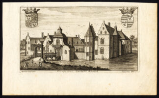 Antique Print-CASTLE OF BOXTEL-NETHERLANDS-Le Roy-Cantillon-1696