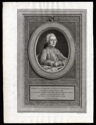 Antique Print-PORTRAIT-JEAN RODOLPHE PERRONET-C.N. COCHIN-Perronet-1782