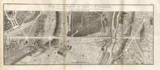 Antique Map-Pl.I-CHAMPS ELYSEES-PARIS-ST. GERMAIN-PONT NEUILLY-Perronet-1782