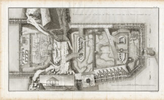 Antique Print-Pl.XL-BRIDGE-ENGINEERING-FOUNDATION-PILLAR-Perronet-1782