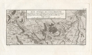 Antique Map-Pl.LIX-PARIS-YVETTE-BIEVRE-Perronet-1782