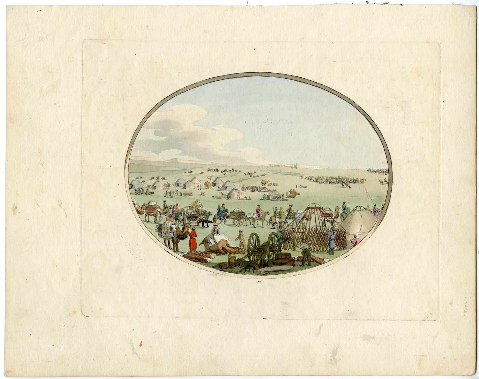 , 7 Rare Antique Prints-RUSSIA-ETHNIC SCENES-HABITS-Geissler-1804, Pictura Antique Prints