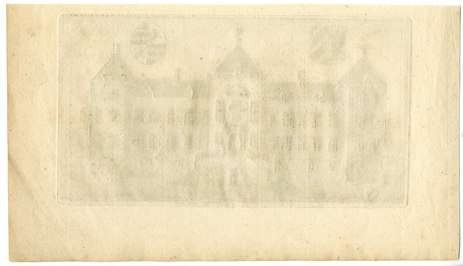 , Antique Print-CASTLE OF HEEZE-NETHERLANDS-Le Roy-Cantillon-1696, Pictura Antique Prints