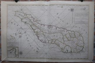 Antique map-SEA CHART-MADAGASCAR-SAINT AUGUSTIN-Covens & Mortier-1695
