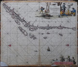 Antique map-SEA CHART-NORWAY-TROMSO-LOFOTEN-Van Keulen-1687