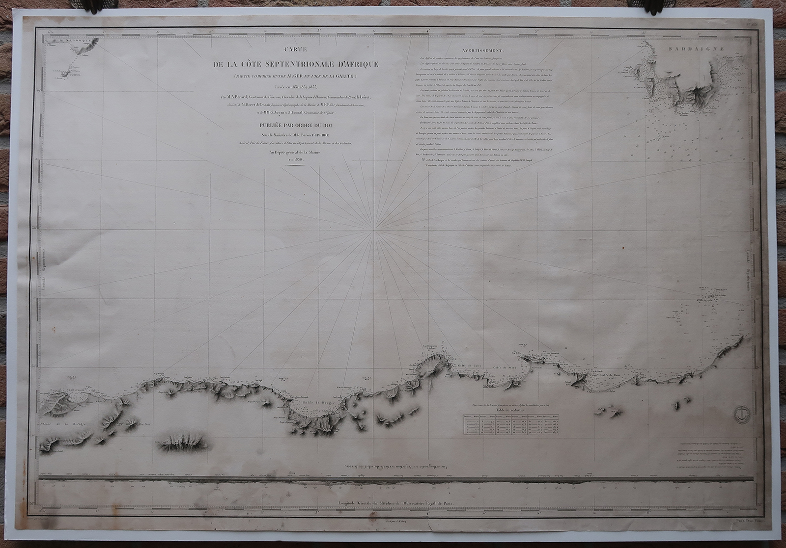 IMG 0373 2 416x290 Antique map-COAST-AFRICA-ALGIERS-ALGERIA-GALITA-Depot de la Marine-1836