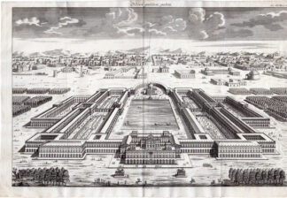 Antique Print-ROMAN-ITALY-NERO-PALACE-ARCHITECTURE-Besseling-c.1740