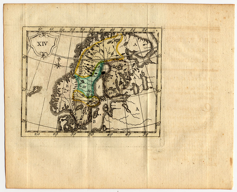 , Antique Map-SWEDEN-FINLAND-SCANDINAVIA-Schneider-Bruyset-1785, Pictura Antique Prints