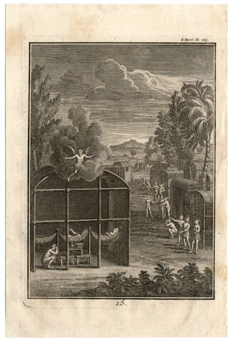 Antique Print-ORDINATION-CARIBBEAN PRIEST-DEVIL-TRIBE-Creite-Fiteau-1731