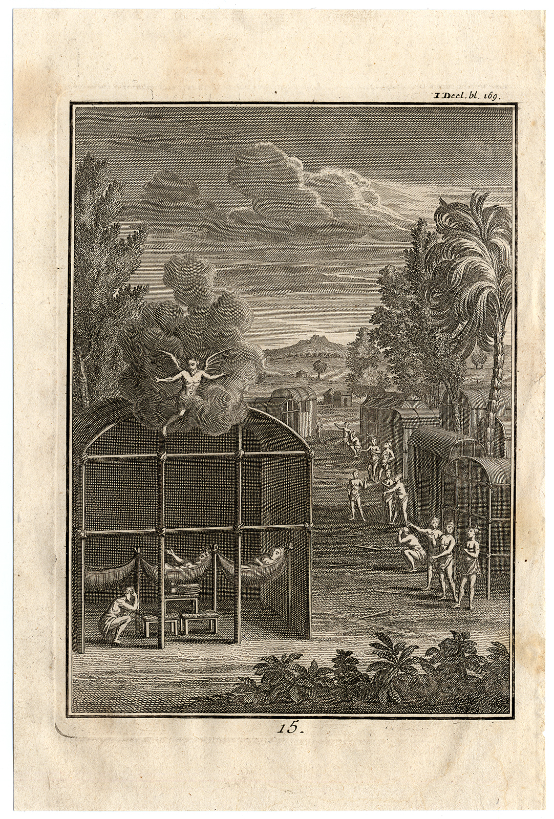 Ab5212 416x615 Antique Print-ORDINATION-CARIBBEAN PRIEST-DEVIL-TRIBE-Creite-Fiteau-1731