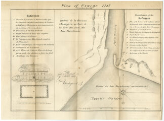 Antique Print-OSWEGO-LAKE ONTARIO-NEW YORK-USA-Pease-1849