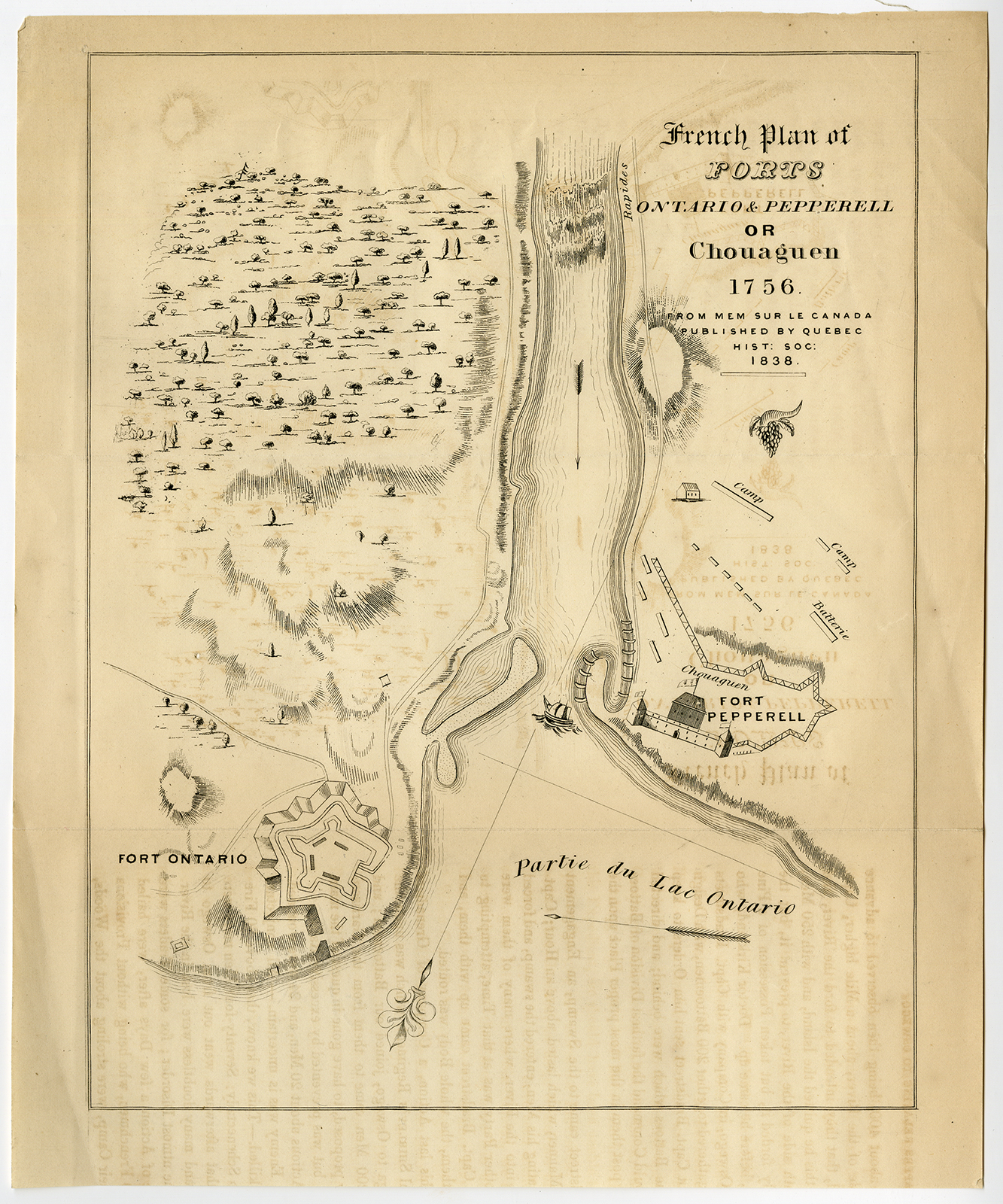Ab9020 416x499 Antique Print-FORT-ONTARIO-PEPPERELL-OSWEGO-NEW YORK-USA-Pease-1849