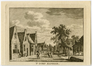 Antique Print-ZEELAND-KAPELLE-VILLAGE-Bulthuis-Bendorp-1792