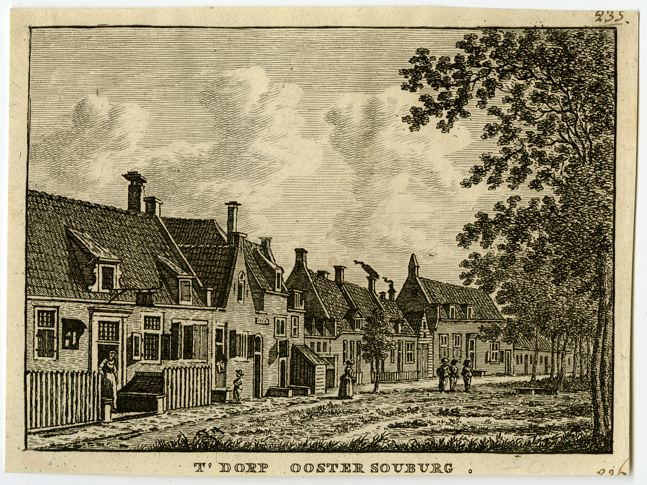 , Antique Print-ZEELAND-OOST SOUBURG-Bulthuis-Bendorp-1792, Pictura Antique Prints