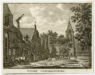 Antique Print-OOST SOUBURG-ZEELAND-Bulthuis-Bendorp-1792