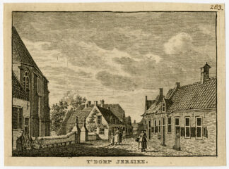 Antique Print-YERSEKE-JERSIKE-ZEELAND-Bulthuis-Bendorp-1792