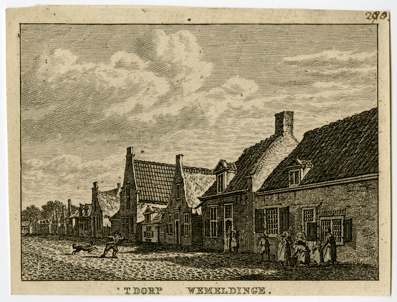 , Antique Print-WEMELDINGE-ZEELAND-Bulthuis-Bendorp-1792, Pictura Antique Prints