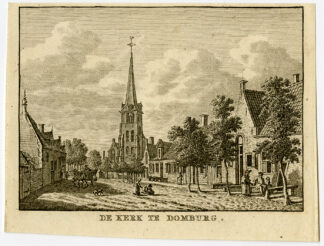 Antique Print-ZEELAND-DOMBURG-CHURCH-Bulthuis-Bendorp-1792