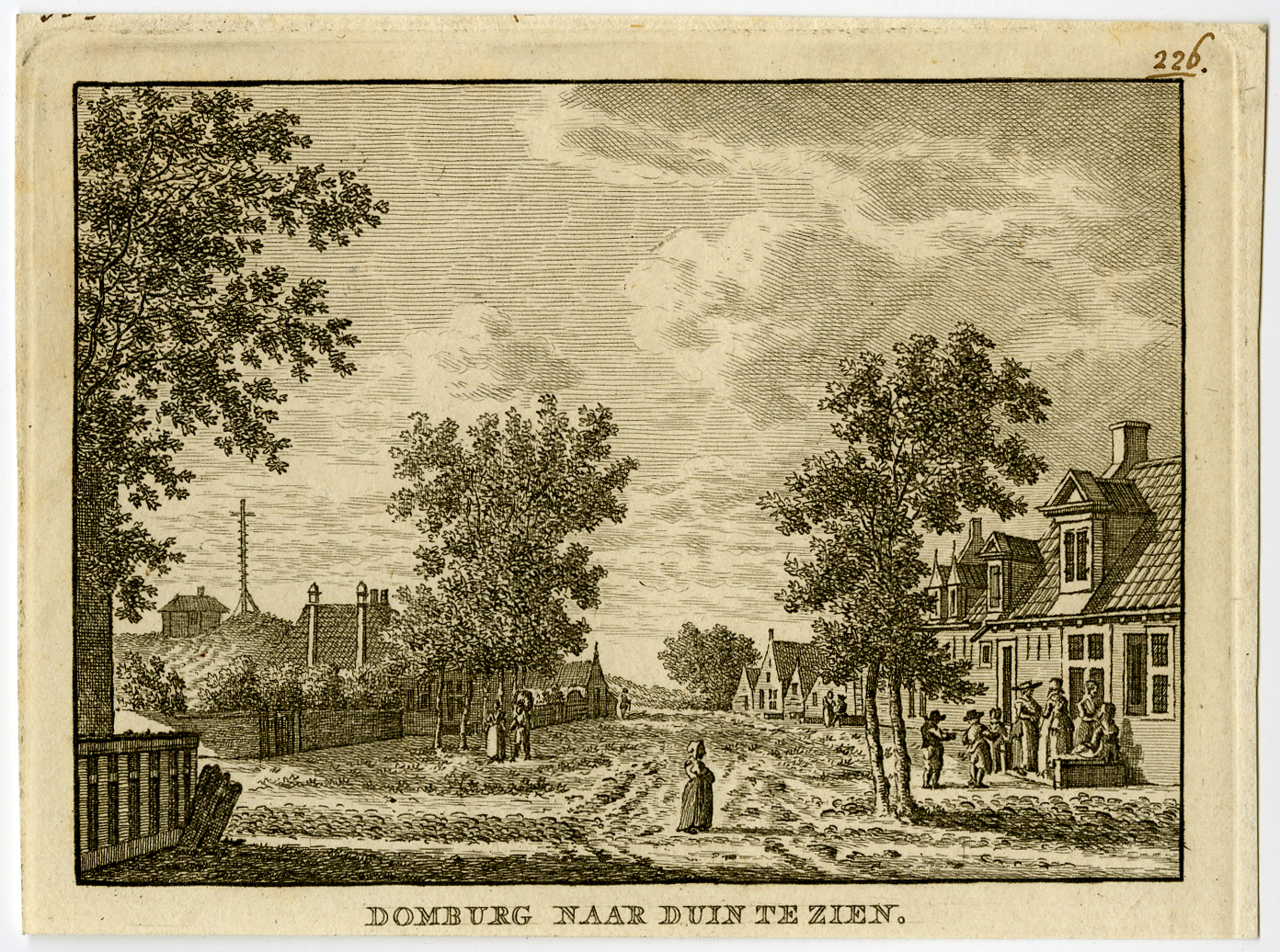 , Antique Print-DOMBURG-DUNE-ZEELAND-Bulthuis-Bendorp-1792, Pictura Antique Prints