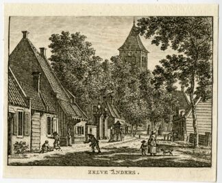 Antique Print-VILLAGE-OOSTER SOUBURG-ZEELAND-Bulthuis-Bendorp-1792