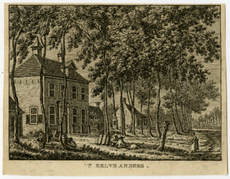 Antique Print-VILLAGE-KRABBENDIJKE-DORP-Bulthuis-Bendorp-1792