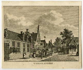 Antique Print-ZEELAND-VILLAGE-'S GRAVENPOLDER-Bulthuis-Bendorp-1792