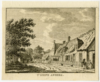 Antique Print-ZEELAND-VILLAGE-GRIJPSKERKE-Bulthuis-Bendorp-1792