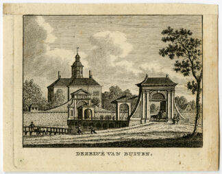 Antique Print-AMSTERDAM-CITY GATE-UTRECHT-Bulthuis-Bendorp-1792