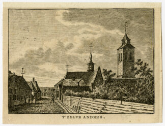 Antique Print-JERSIKE-VILLAGE-YERSEKE-Bulthuis-Bendorp-1792
