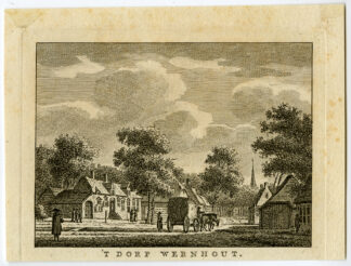 Antique Print-WERNHOUT-VILLAGE-ZUNDERT-Bulthuis-Bendorp-1792