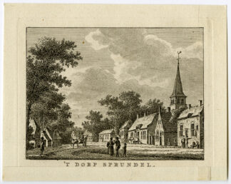 Antique Print-SPRUNDEL-VILLAGE-NOORD BRABANT-Bulthuis-Bendorp-1792