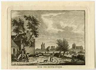 Antique Print-WIJK BIJ DUURSTEDE-UTRECHT-Bulthuis-Bendorp-1792