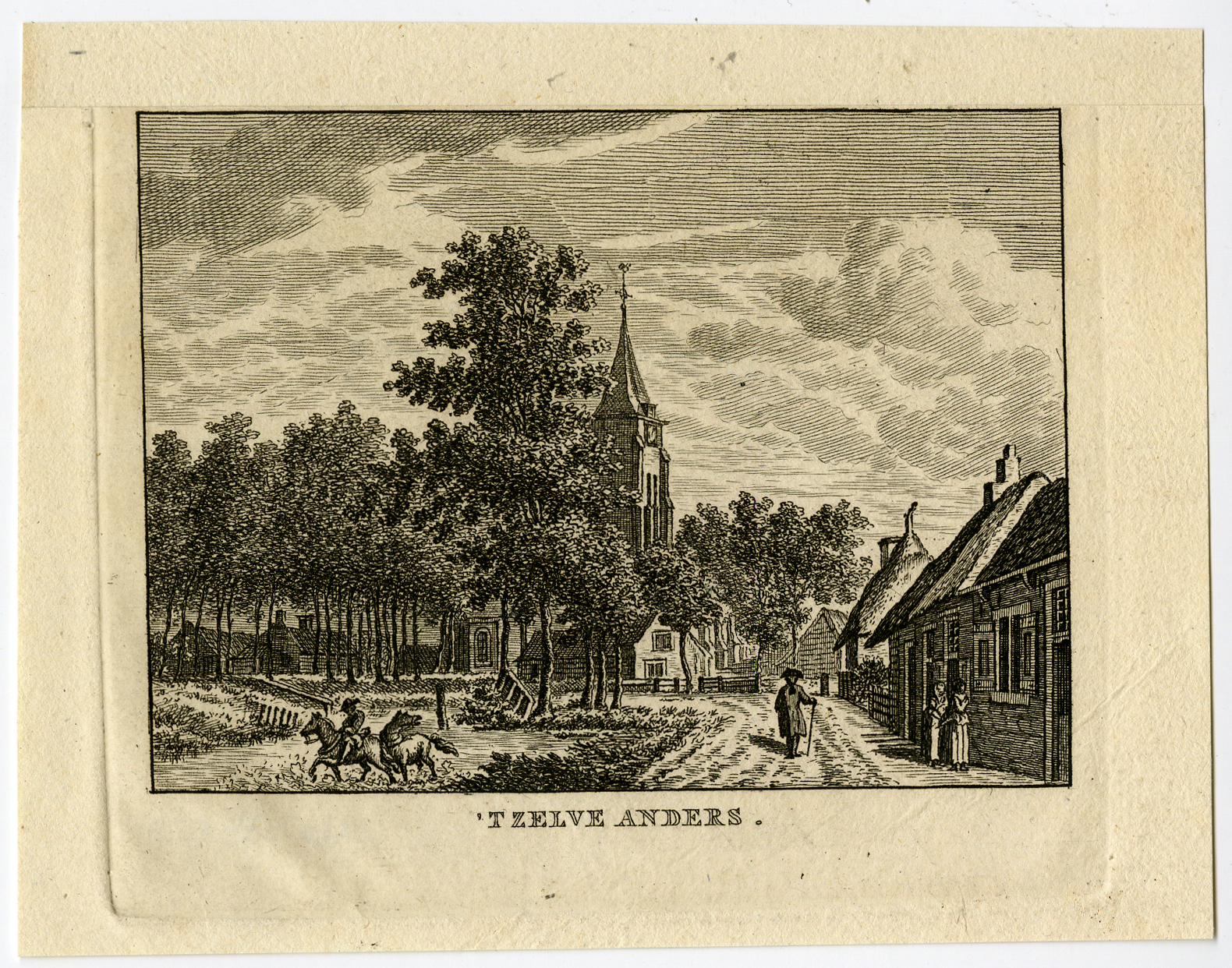 , Antique Print-WAARDENBURG-GELDERLAND-Bulthuis-Bendorp-1792, Pictura Antique Prints