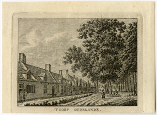 Antique Print-VILLAGE-ZEELAND-OUDELANDE-Bulthuis-Bendorp-1792