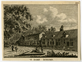 Antique Print-VILLAGE-SCHORE-Bulthuis-Bendorp-1792