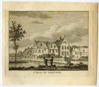 Antique Print-HOUSE-MEEUWEN-LAND VAN ALTENA-Bulthuis-Bendorp-1792