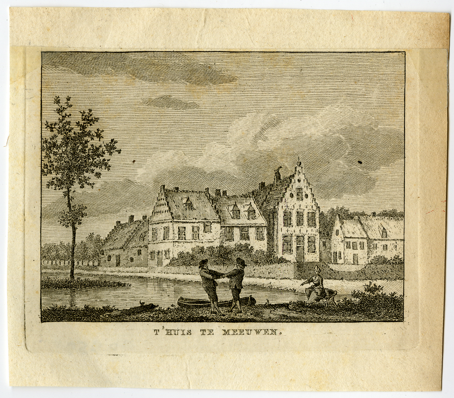 , Antique Print-HOUSE-MEEUWEN-LAND VAN ALTENA-Bulthuis-Bendorp-1792, Pictura Antique Prints